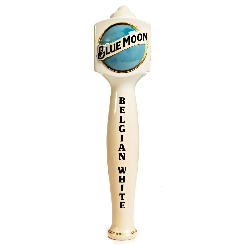 Blue Moon Beer Tap Handle Knob Keg Bar Brewing Top Draft Belgian White Ale